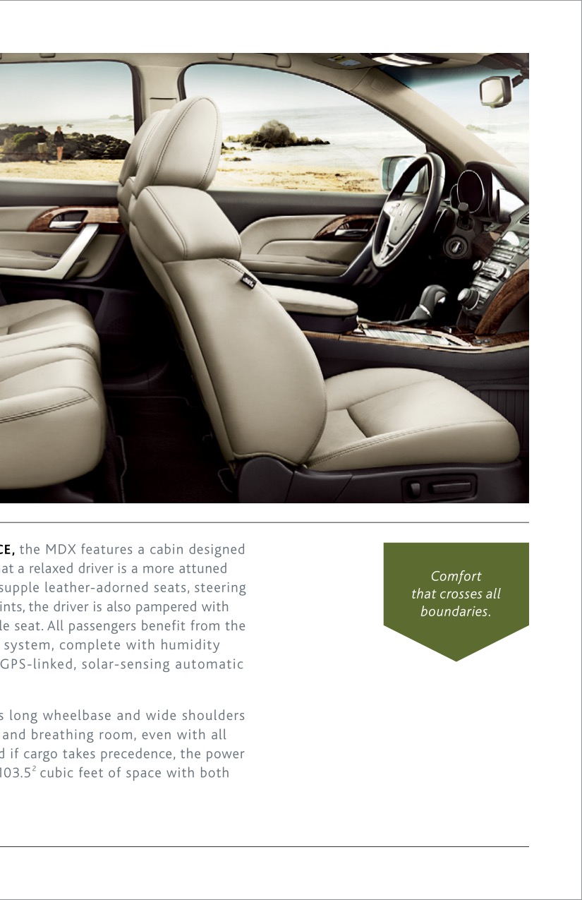 2013 Acura MDX Brochure Page 14
